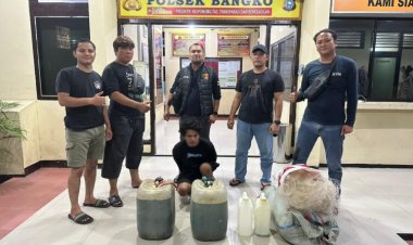 Terekam Cctv Bobol Kios, Maling Pertalite dan Jaring Ikan Berhasil Diamankan Tim Opsnal Polsek Bangko   