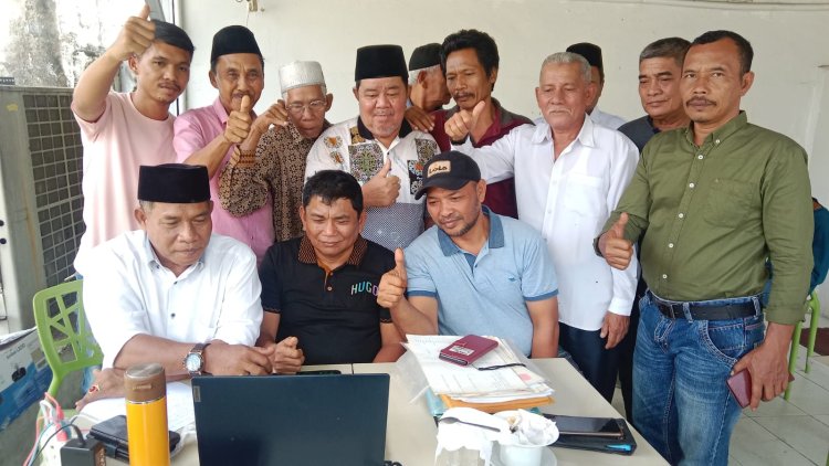 Sengketa Agraria di Sejumlah Daerah Riau, Pengurus KUD Pematang Sawit 'Zoom Meeting'' dengan Deputi II KSP