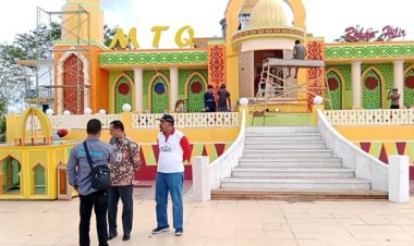 Suwandi: Progres Pembangunan Astaka MTQ Ke XVlll Tingkat Kabupaten Rohil Sudah Mencapai 80%