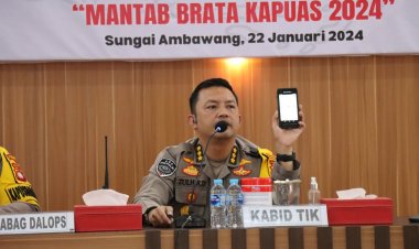 Polres Kubu Raya Terima Peralatan Siskom Canggih dari Divisi TIK Polda Kalbar 
