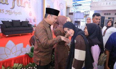 Suksesnya Open House di Rumah Dinas PJ Walikota Pekanbaru Menyambut Hari Raya Idul Fitri 1445 H