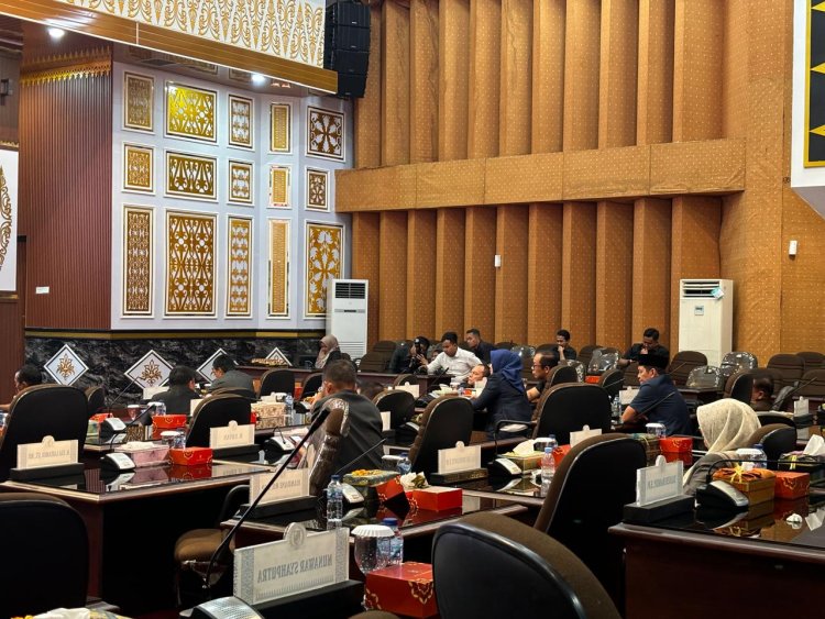 DPRD Pekanbaru Gelar Paripurna Penyampaian Dua Ranperda Prioritas