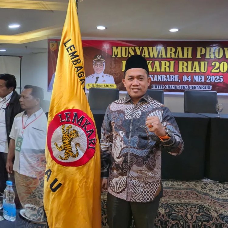 Muhammad Isa Lahamid Resmi Nahkodai Lemkari Riau Periode 2025–2030