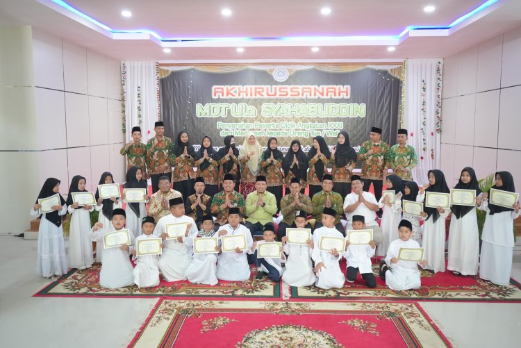 Akhirusanah MDT Syahabuddin: Tekad Cetak Generasi Bermarwah