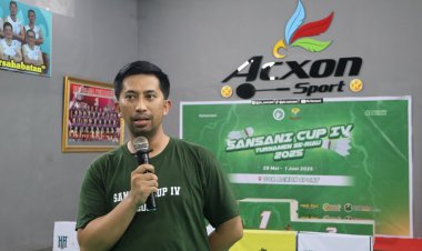 Ahsan dan Chico Ramaikan Sansani Cup 4