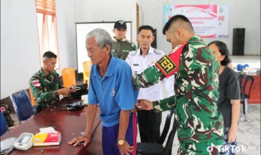 TNI Hadir, Lansia Perbatasan Tak Lagi Sendiri