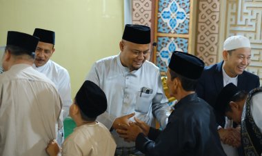 Idul Adha Pertama Wabup Syamsurizal di Islamic Center Siak