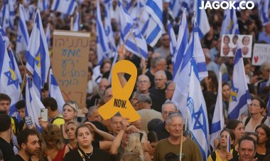 Protes Massal Desak Netanyahu Segera Bebaskan Sandera