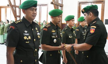 Letkol Inf Dhanu Resmi Pimpin Kodim 0724/Boyolali