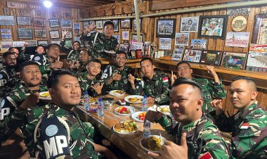 HUT ke-79 POMAD, Satgas SEMPU XXV-Q Gelar Syukuran di Lebanon