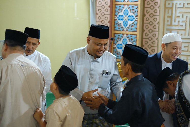 Idul Adha Pertama Wabup Syamsurizal di Islamic Center Siak