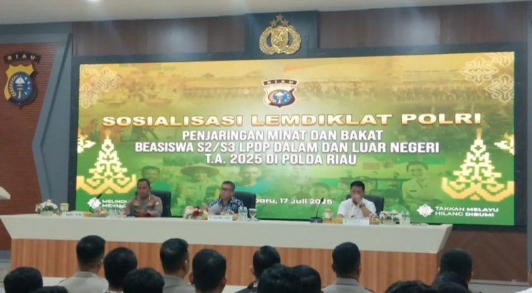 Polri Sosialisasikan Beasiswa LPDP S2-S3 untuk SDM Unggul 2045