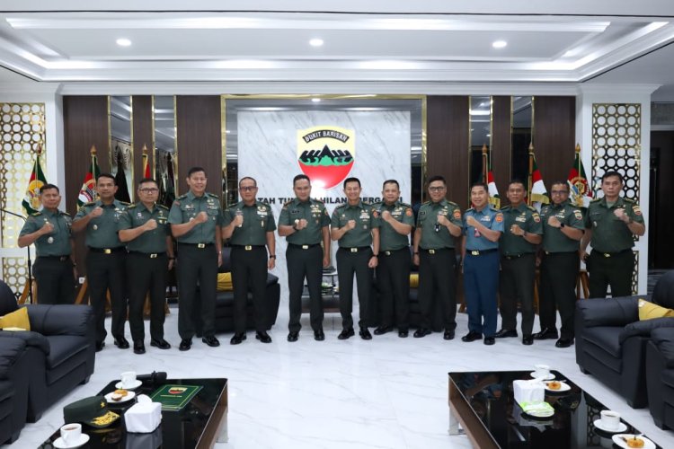 Tim Pokja Panglima TNI Audiensi di Makodam I/BB