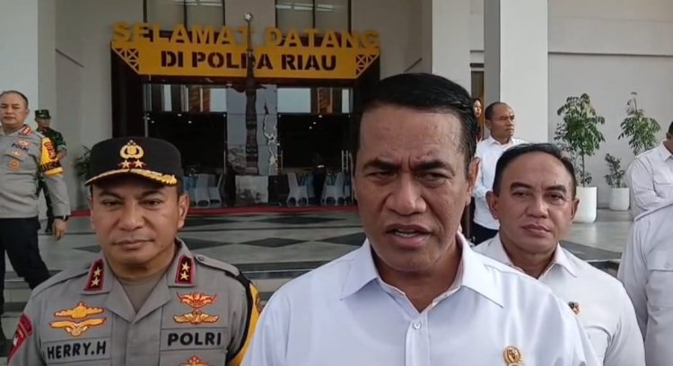 Green Policing Riau, Menteri Pertanian Puji Aksi Tanam Pohon Massal