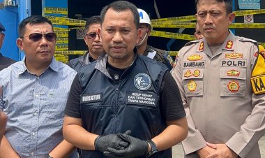 Polda Sumut Bakar Barak Narkoba dan Bongkar Loket Transaksi di THM New Blue Star
