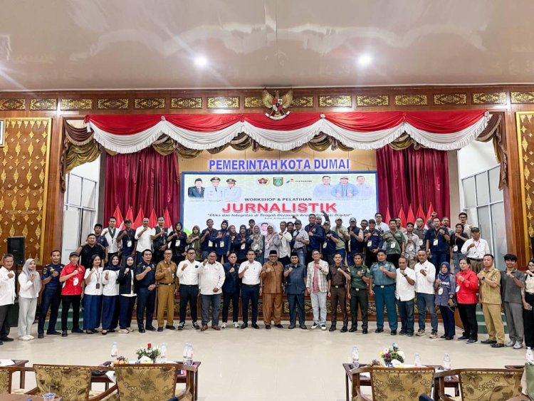 Workshop Jurnalistik Dumai Tingkatkan Etika dan Integritas Wartawan