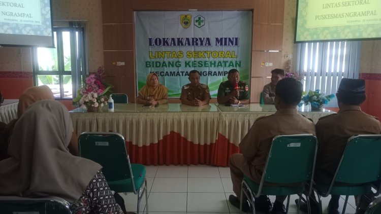 Danramil 12/Gesi Hadiri Lokakarya Kesehatan Lintas Sektoral di Sragen