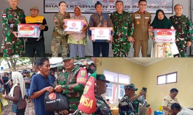 Bakti Kesehatan TNI dan Pasukan Multinasional di Super Garuda Shield 2025