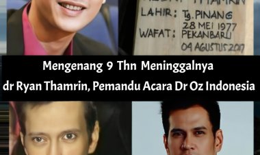 Dr. Ryan Thamrin Meninggal di Usia 39 Tahun, Ibunda Ungkap Penyebab Penyakit