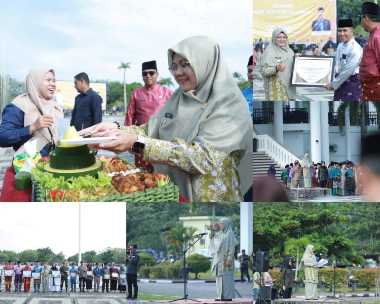 Hari Statistik Nasional 2025 di Siak: Afni Tekankan Data Valid