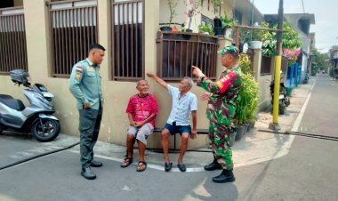 Babinsa Tipes Jalin Kedekatan dengan Masyarakat