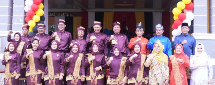 Bupati Suhardiman Amby Ajak Masyarakat Bangun Kuansing Beradat dan Berdaya Saing di HUT ke-26
