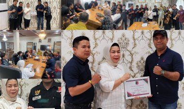 LSM TKN & APPI Sumut Audensi ke Kadis Naker, Bahas Sengketa Ketenagakerjaan