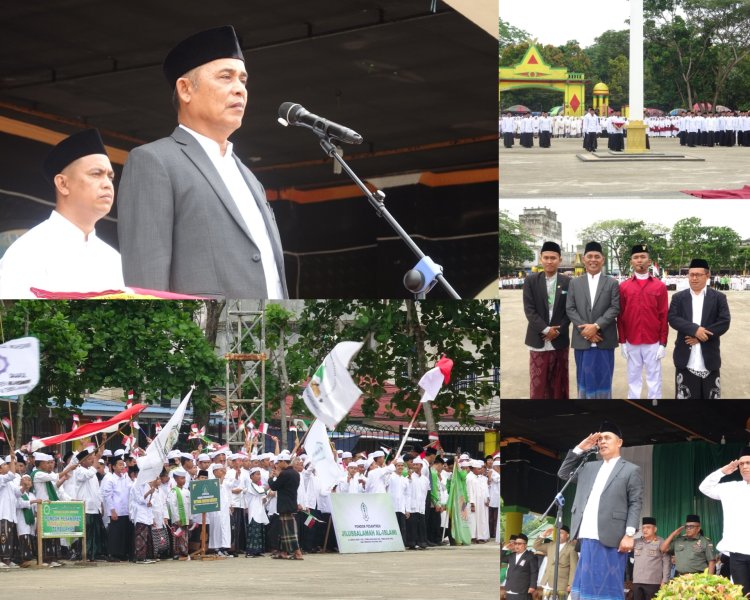 Bupati Herman Ajak Santri Jaga Semangat Juang dan Akhlak di Hari Santri Nasional 2025