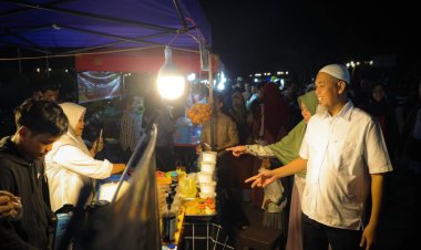 Wali Kota Dumai Launching Kawasan Kuliner Dumai Islamic Center, Ikon Wisata Religi Baru