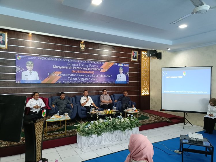 Dari Musrenbang Pekanbaru Kota, Wako Agung Dorong Program Prioritas