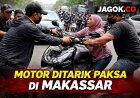 Motor Ditarik Paksa di Makassar, Konsumen Sudah Sepakat Bayar