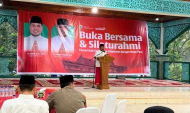Pemkab Pelalawan Gelar Buka Puasa Bersama Insan Pers, Bupati Zukri Tekankan Sinergi dan Optimisme Pembangunan