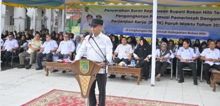 PPPK Paruh Waktu Rohil Tagih Janji THR dan Gaji ke-13, 2.467 Pegawai Terancam Lebaran Tanpa Kepastian