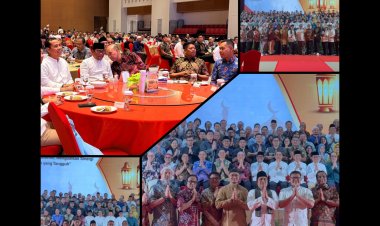 Bupati Zukri Dorong Hilirisasi PT RAPP di Pelalawan saat Halal Bihalal APRIL Group