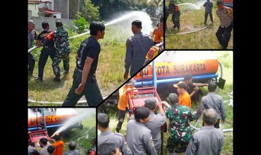 Latihan Genset Babinsa Joyotakan Tingkatkan Kesiapsiagaan Bencana Surakarta