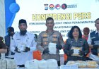Polres Bengkalis Ungkap 84 Kasus Narkoba, 135 Tersangka Diamankan April 2026