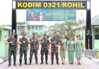 Danrem 031/WB Kunker ke Kodim Rohil, Tekankan Disiplin dan Peran Babinsa