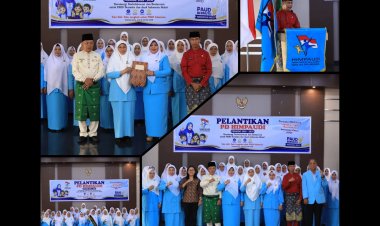Sekda Meranti Hadiri Pelantikan HIMPAUDI 2026–2030