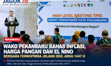 Wako Pekanbaru Bahas Inflasi dan Harga Pangan Jelang Idul Adha 1447 H