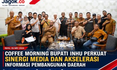 Sinergi Media dan Pemkab Inhu Percepat Informasi Pembangunan