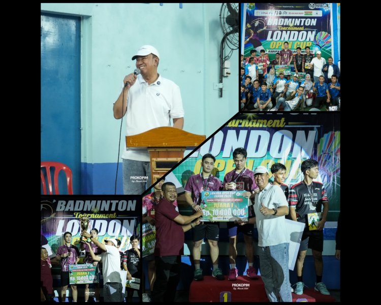 Wabup Muzamil Tutup London Open Cup 2026, Meranti Siap Gelar Event Besar