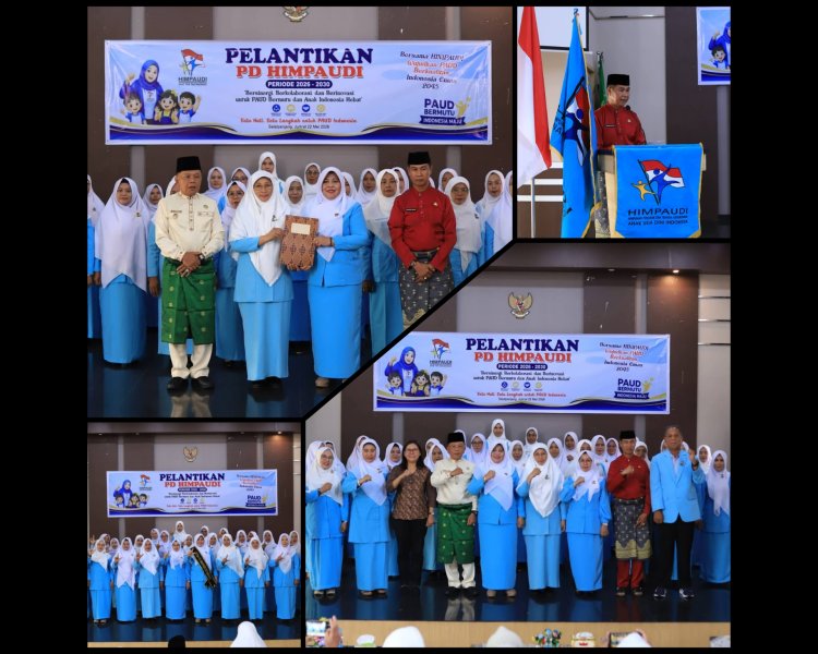 Sekda Meranti Hadiri Pelantikan HIMPAUDI 2026–2030
