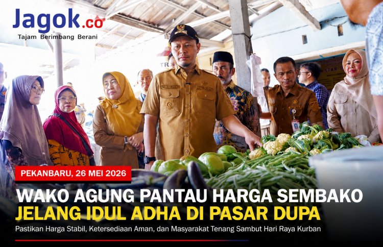 Wako Agung Pantau Harga Sembako Jelang Idul Adha di Pasar Dupa