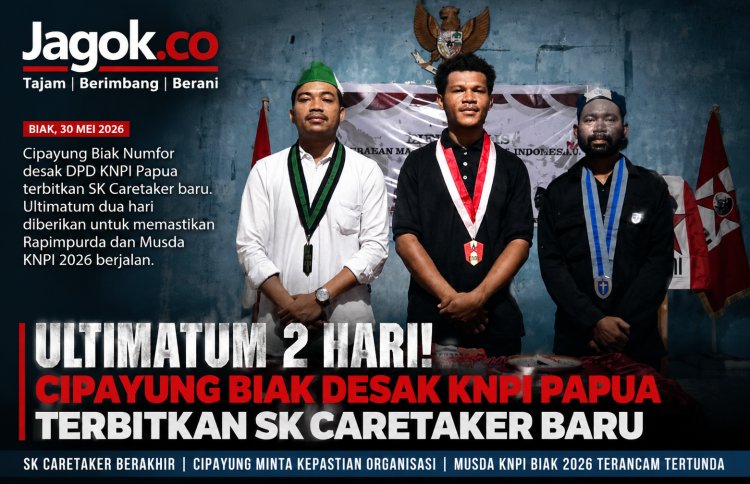 Ultimatum 2 Hari, Cipayung Biak Minta KNPI Papua Terbitkan SK Baru