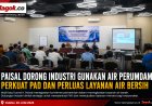 Paisal Perkuat PAD Lewat Air Perumdam
