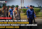 Hari Lingkungan Hidup, Kapolda Riau Tanam Mangrove di Dumai