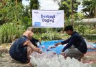 Human Initiative Berbagi Daging untuk Warga Perawang
