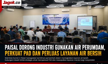 Paisal Perkuat PAD Lewat Air Perumdam