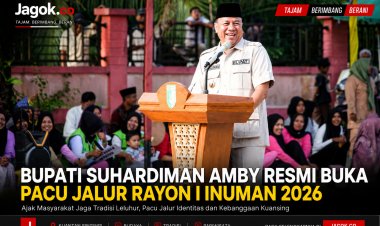 Bupati Suhardiman Buka Pacu Jalur Rayon I Inuman 2026