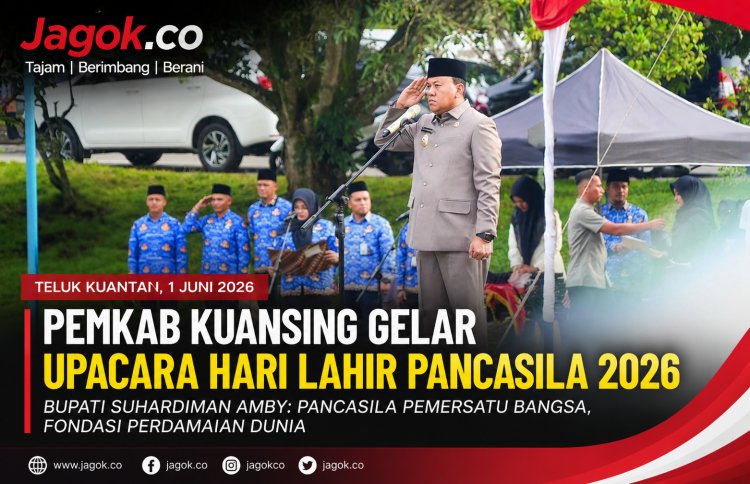 Hari Lahir Pancasila 2026 di Kuansing Berlangsung Khidmat, Pemkab Ajak Masyarakat Amalkan Nilai Pancasila